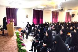 برگزاری جلسه آموزشی ارتباط موثر در ازدواج شاد و پایدار ویژه دانشجویان مرکز آموزشی تربیت معلم عترت در اسلامشهر